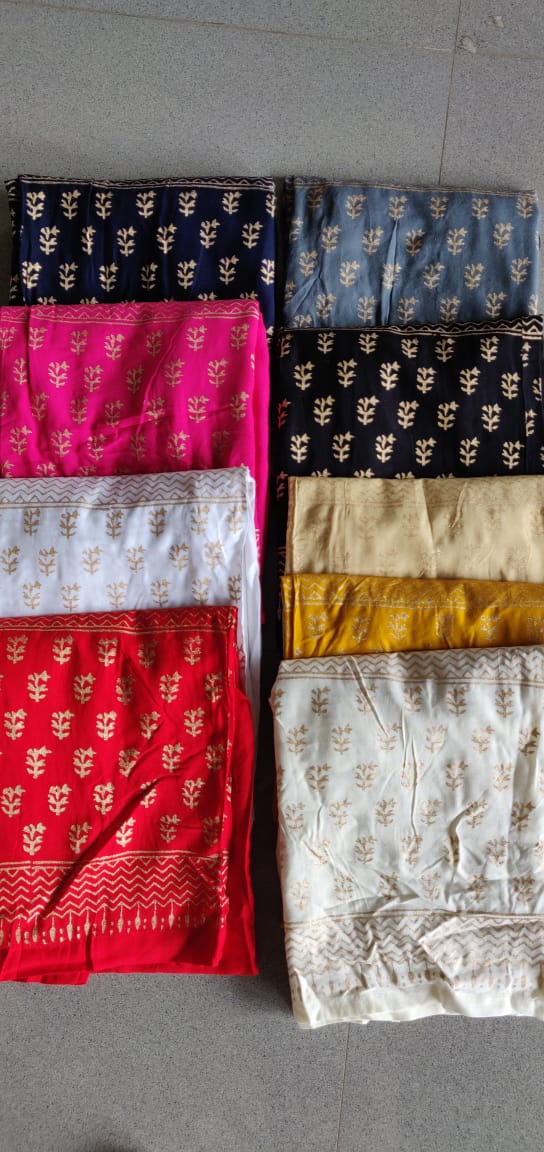 Kavyansika Supriya Palazzo Casual Wear Rayon Printed Collection
